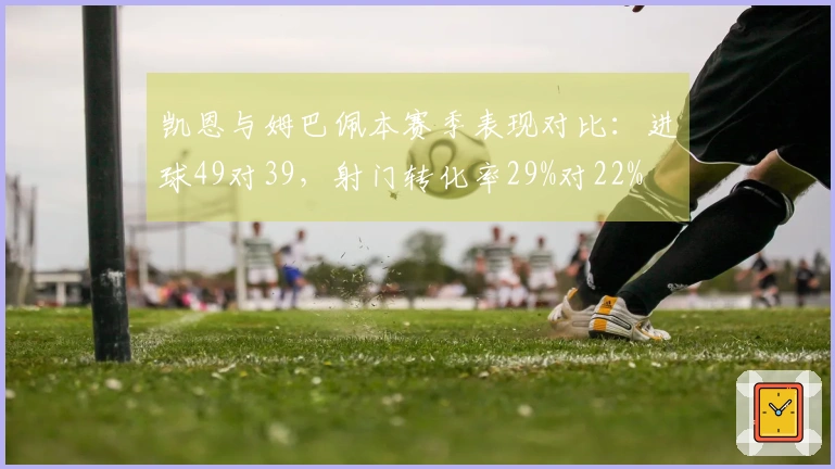 凯恩与姆巴佩本赛季表现对比：进球49对39，射门转化率29%对22%